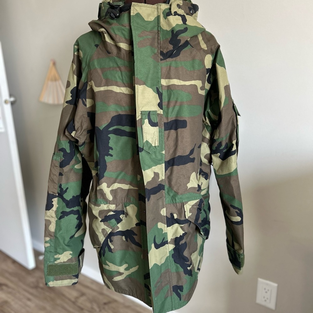Camouflage Military Cold Weather Parka